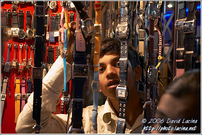 Selling Watches, Bangalore - The People, South India