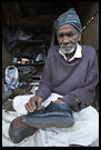Cleaning Shoes, Madikeri, The People, South India
