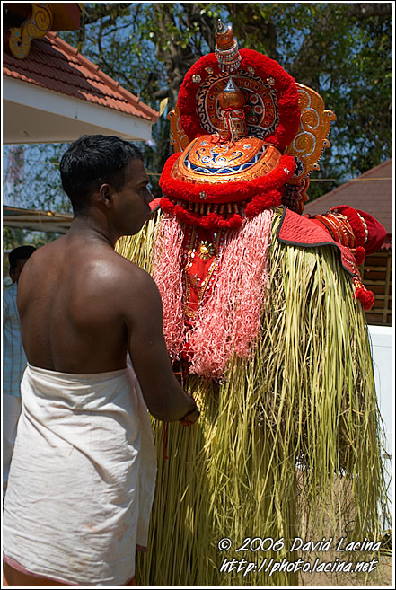 Dressing Up The Dancer - Theyyam Ritual Dance, South India