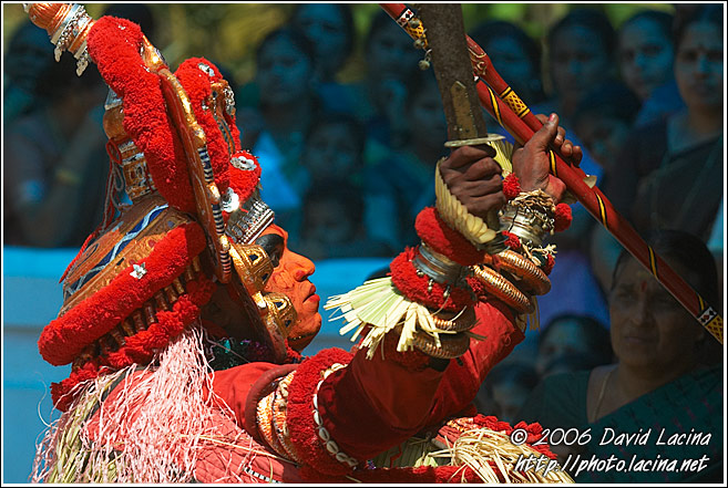 Performing Theyyam - Theyyam Ritual Dance, South India