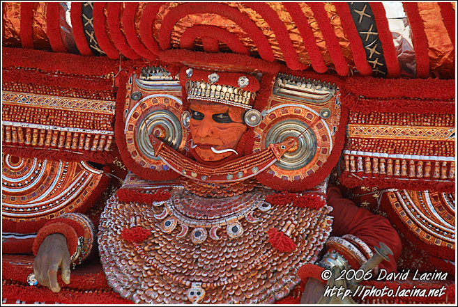 Decoration Of The Dancer - Theyyam Ritual Dance, South India