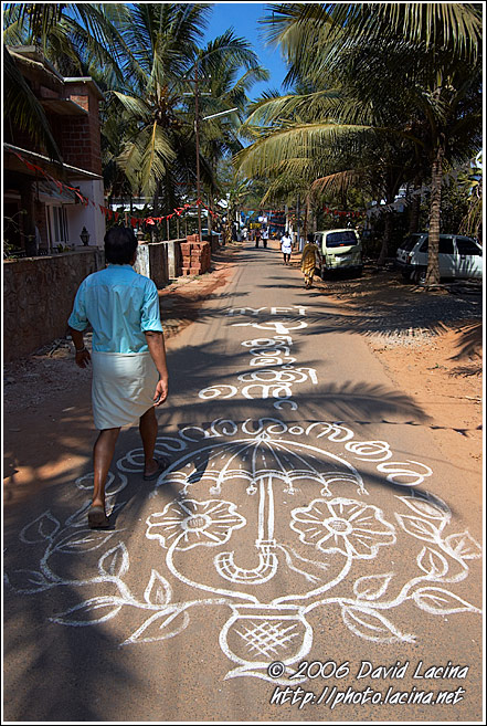 Road Leading To Theyyam Festival - Theyyam Ritual Dance, South India