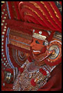 Resting Theyyam Dancer, Theyyam Ritual Dance, South India