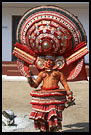 Decorated Theyyam Dancer, Theyyam Ritual Dance, South India