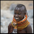 Turkana Girl, Turkana Tribe, Kenya