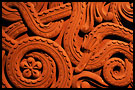 detail of wood carving, Best of 2002, Norway