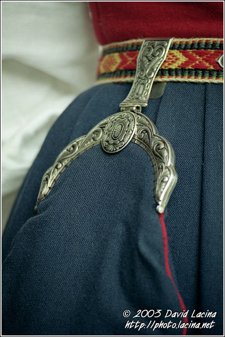 detail of decoration of bunad - Best of 2003, Norway