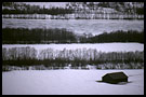 house by frozen river, Best of 2003, Norway