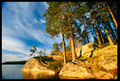 Sunset In Fjorda, Fjorda In Autumn, Norway