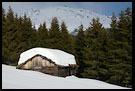Hut by Kyrkjebøstlabe, Hemsedal In Winter, Norway