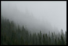 Mountains and fog, Hemsedal In Winter, Norway