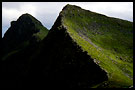 steep mountains of lofoten, Lofoten, Norway