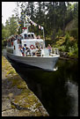 Telemarken Passanger Boat In Telemarkkanalen, The Telemark Canal (Telemarkskanalen), Norway