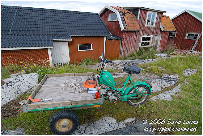 Still life by fisherman's house, Koster Island - West coast, Sweden