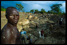 Digger Taking A Rest, Diamond Mines In Color<br /><b class='black'>new</b>, Sierra Leone