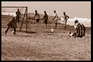 Scoring A Goal, Amputee Football Team, Sierra Leone