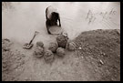 Woman Working In Diamond Mines, Diamond Mines<br /><b class='black'>new</b>, Sierra Leone