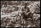 Worker Taking A Rest, Diamond Mines<br /><b class='black'>new</b>, Sierra Leone