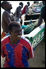 Fishermen Pushing Boat, People And Nature, Sierra Leone