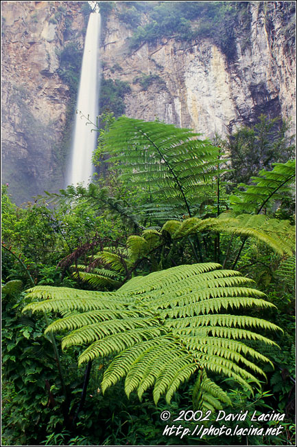 sipiso-piso waterfall - Lake Toba, Indonesia