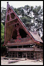 batak house, Lake Toba, Indonesia