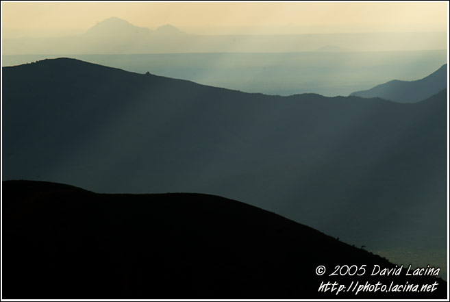 Sunset Over Usambara Mountains - Nature Of Usambara Mountains, Tanzania