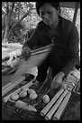 Preparing Food, Vietnam in B&W, Vietnam